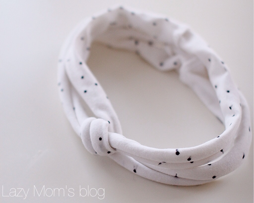 Amazing no-sew headband tutorial - Joanna Anastasia