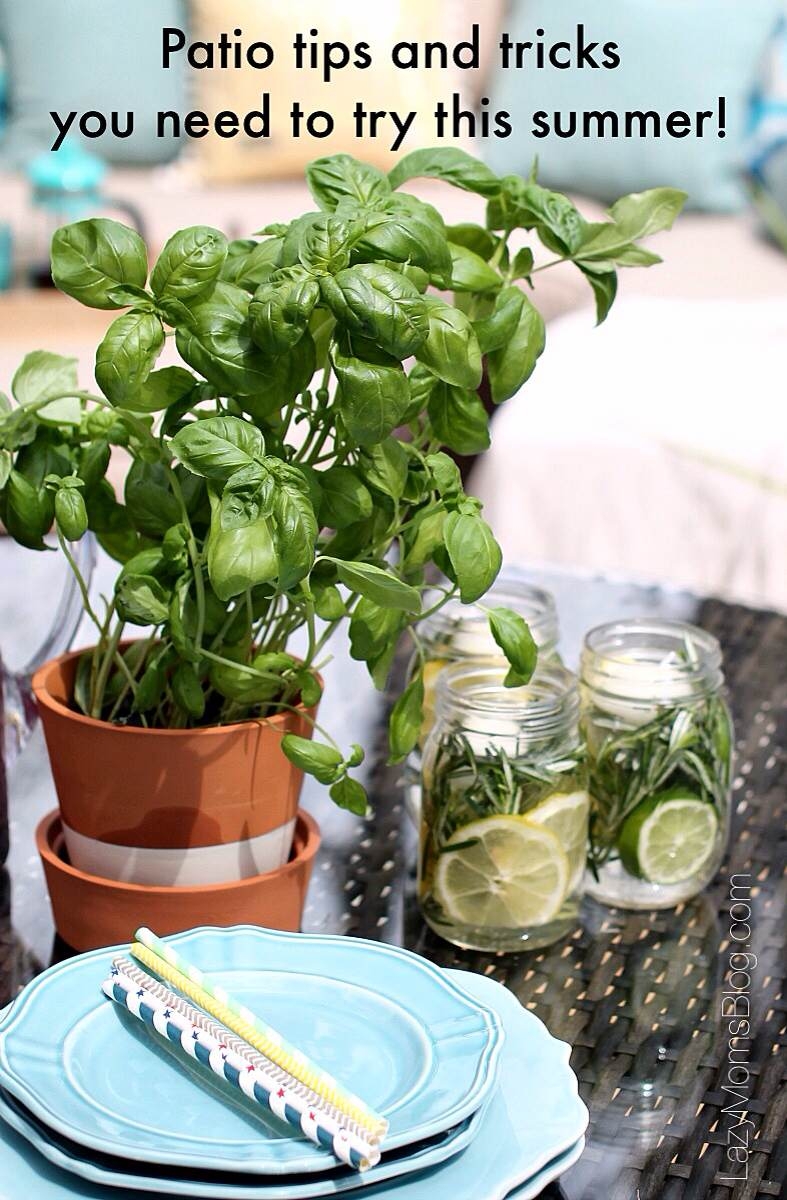Patio tips and tricks that you need to try this summer!
