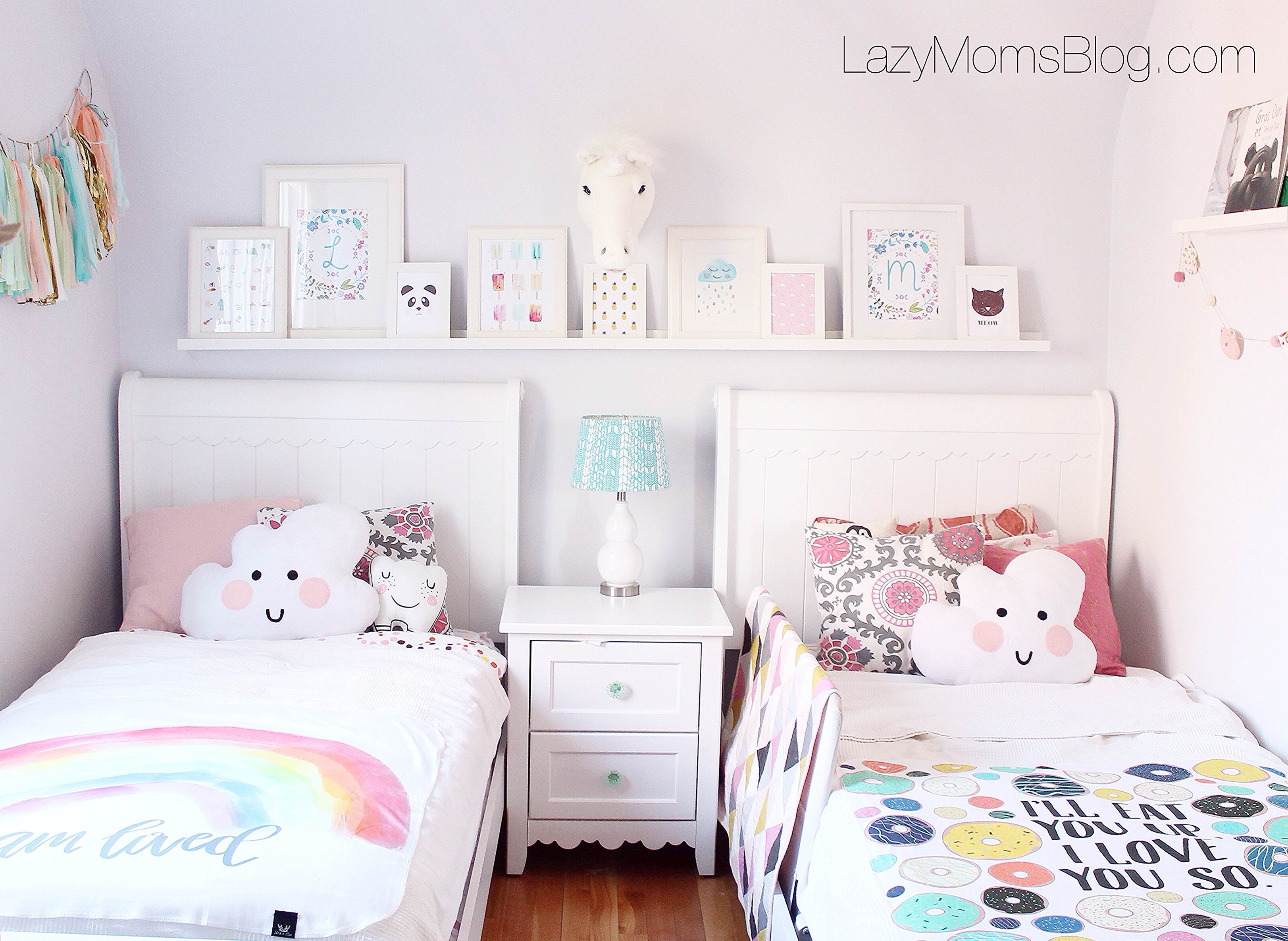 How to organize kid’s shared bedroom